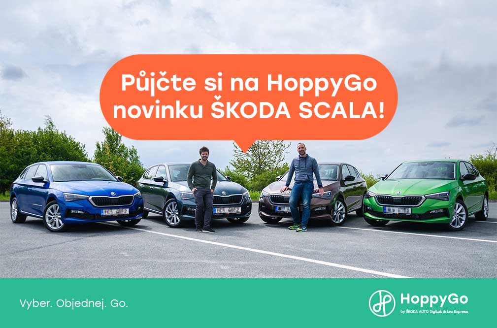 ŠKODA SCALA na HoppyGo