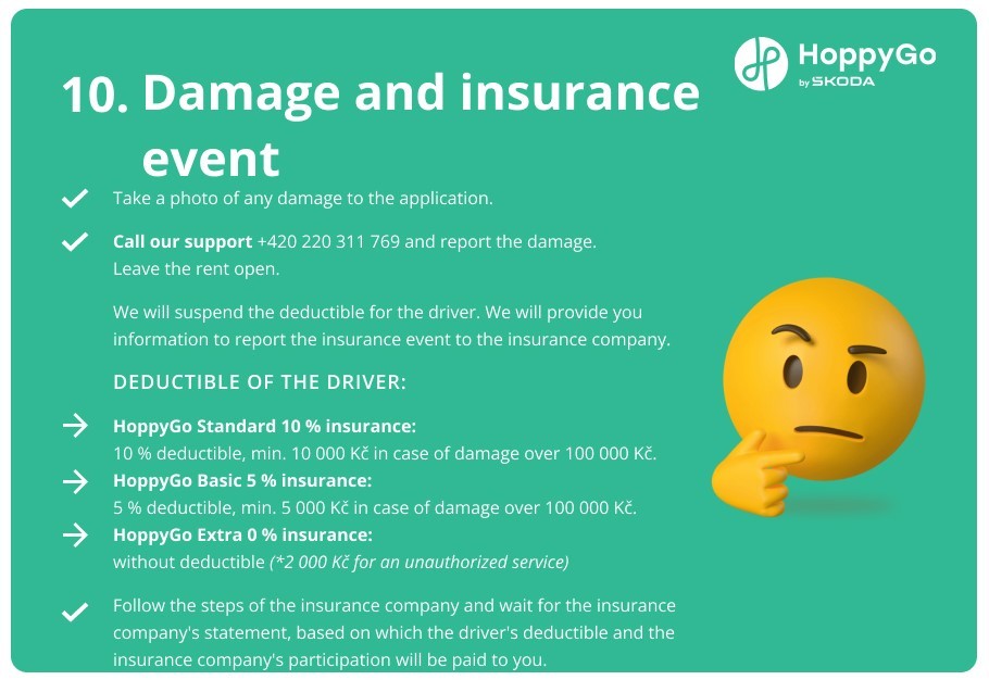 Damage and insurance event