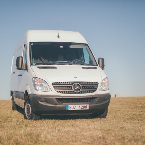 Obytný Mercedes Sprinter k zapůjčení na platformě HoppyGo